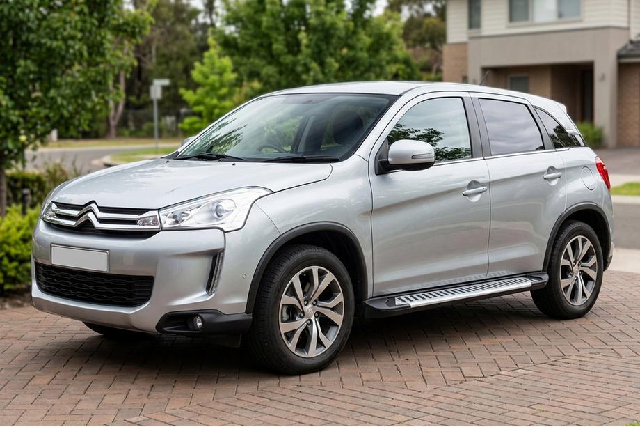 Citroen C-4 Aircross 2012-2017 Seitenschweller Line (2 Stk., Aluminium) Image