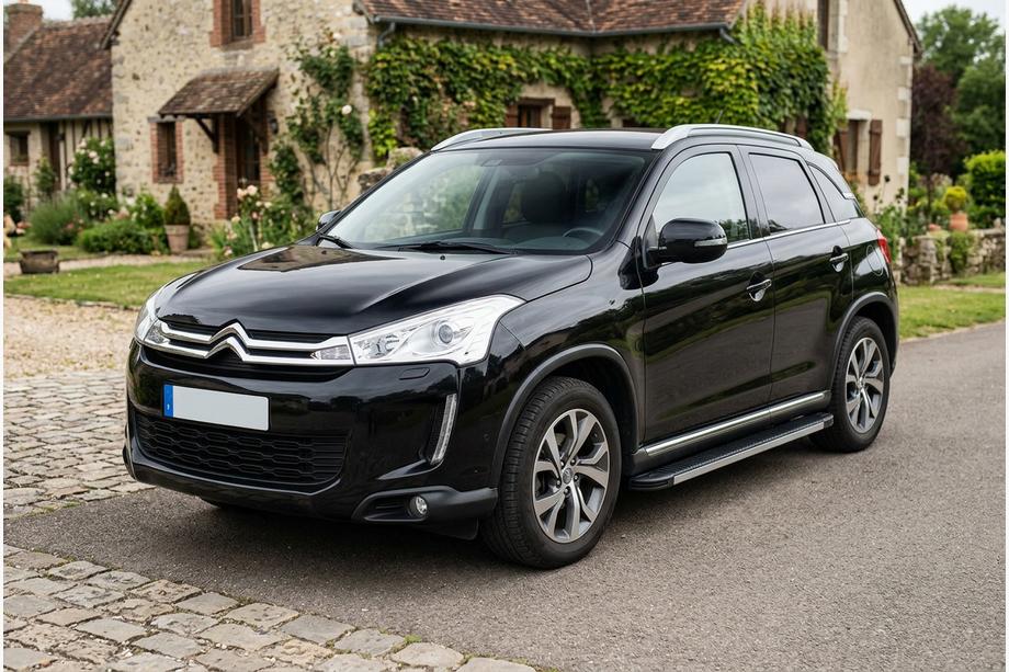 Citroen C-4 Aircross 2012-2017 Seitenschweller Maya V1 (2 Stk., Aluminium) Image