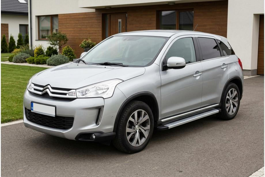 Citroen C-4 Aircross 2012-2017 Seitenschweller Maya V2 (2 Stk., Aluminium) Image