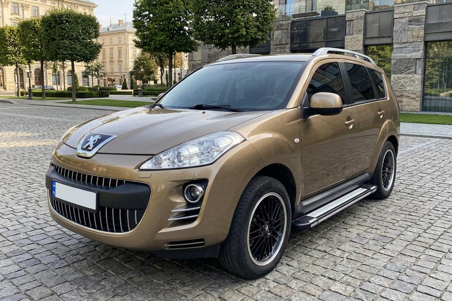 Peugeot 4007 2007-2013 Trittbretter Rainbow (2 Stk., Alu) Image