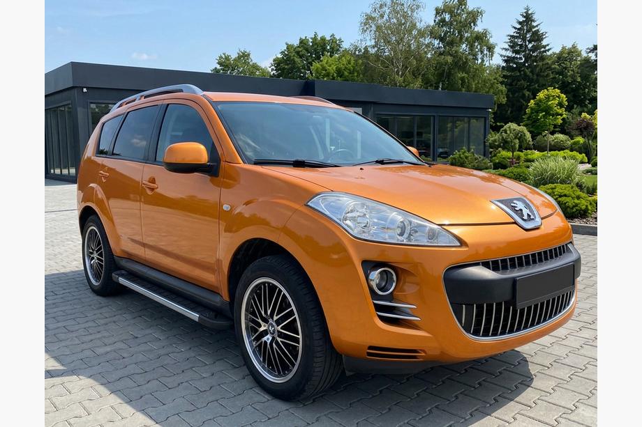 Peugeot 4007 2007-2013 Seitenschweller RedLine V1 (2 Stk., Aluminium) Image