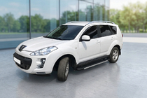 Peugeot 4007 2007-2013 Trittbretter Duru (2 Stk., Aluminium) Foto 1