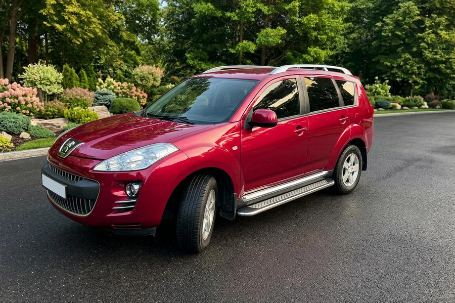 Peugeot 4007 2007-2013 Seitenschweller Maydos V2 (2 Stk., Aluminium & Edelstahl) Image