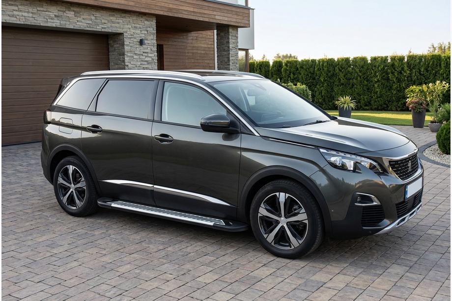 Peugeot 5008 2016-2023 Seitenschweller Line (2 Stk., Aluminium) Image