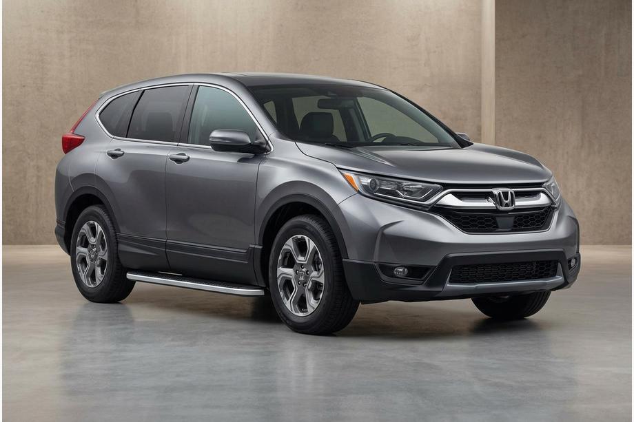 Honda CRV 2017-2022 Seitenschweller Tayga Grey (2 Stk., Aluminium) Image
