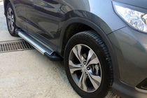 Honda CRV 2017-2022 Seitenschweller Line (2 Stk., Aluminium) Foto 1