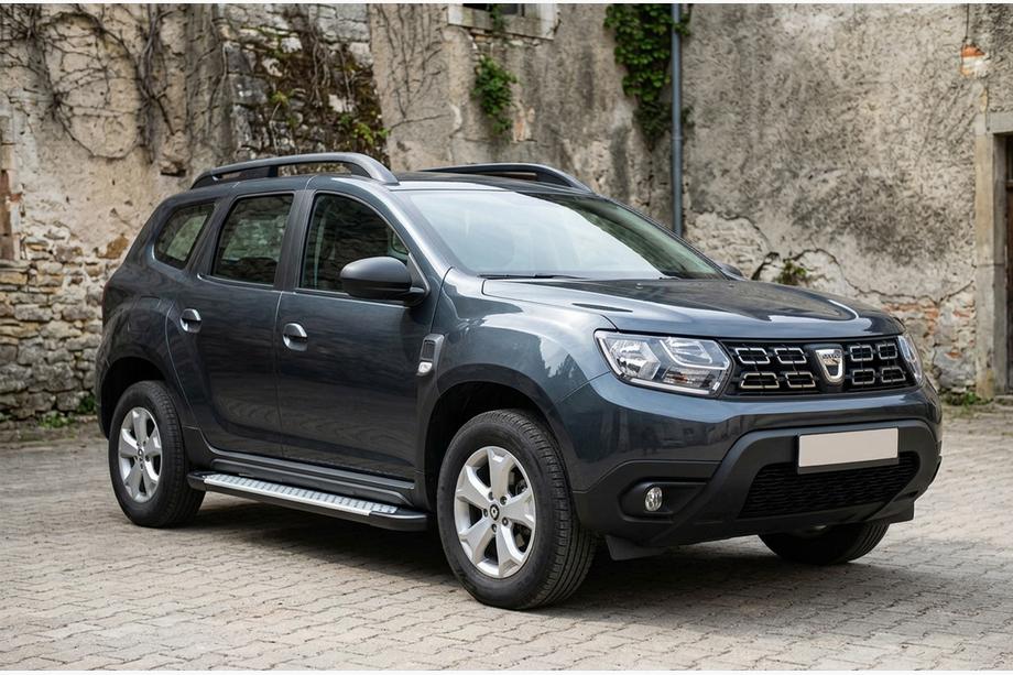 Renault Duster 2018-2024 Trittbretter Allmond Grey (2 Stk., Aluminium) Image
