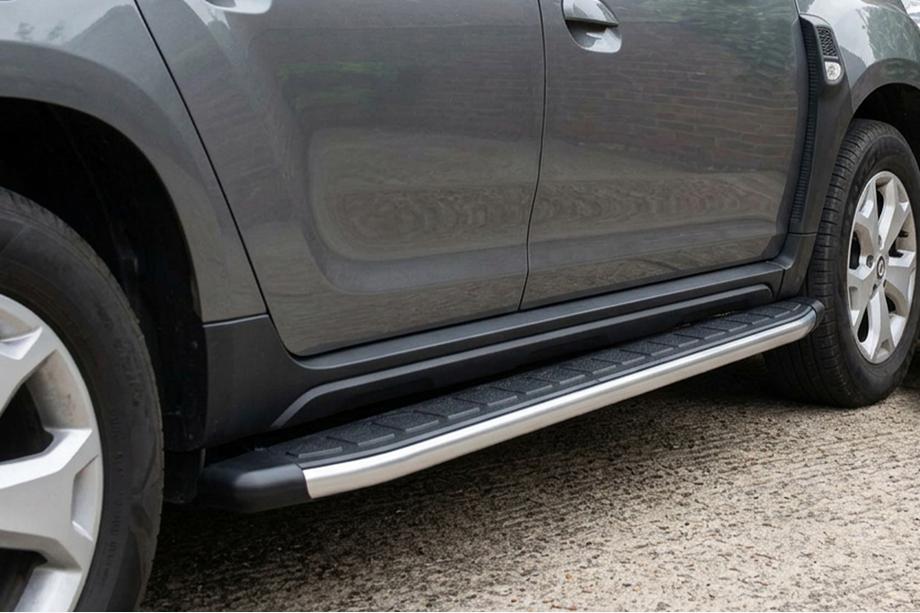 Renault Duster 2018-2024 Seitenschweller Fullmond (2 Stk., Aluminium) Image