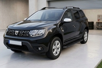 Renault Duster 2018-2024 Seitenschweller Tayga Black (2 Stk., Aluminium) Foto 1