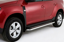 Renault Duster 2018-2024 Trittbretter Maydos V2 (2 Stk., Aluminium) Foto 1