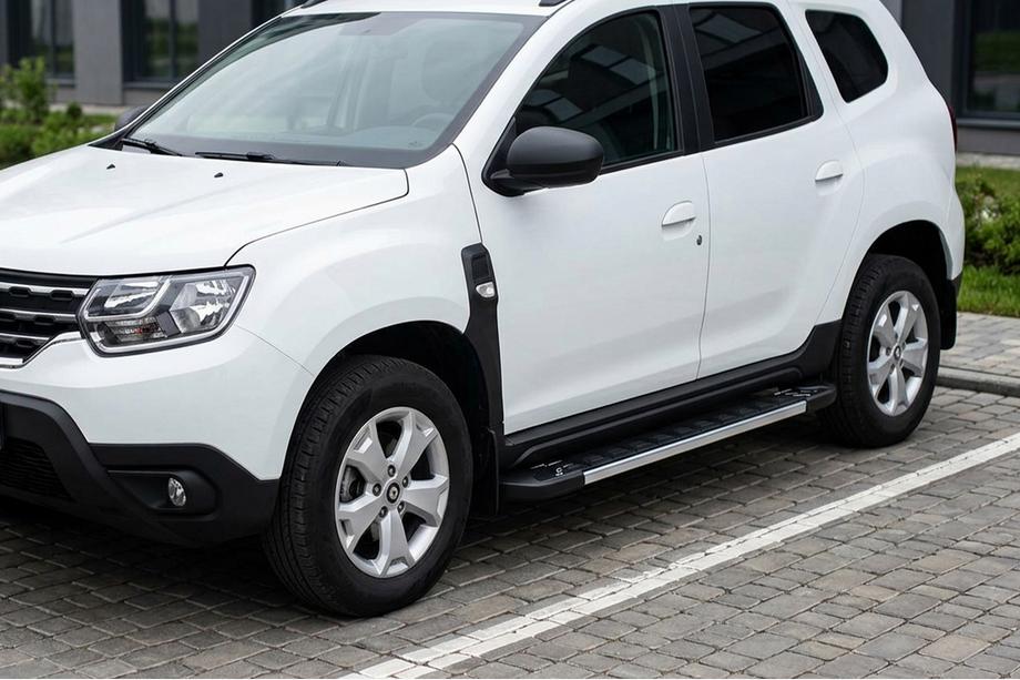 Dacia Duster 2018-2024 Seitenschweller RedLine V1 (2 Stk., Aluminium) Image