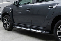 Dacia Duster 2018-2024 Seitenschweller Sunrise (2 Stk., Aluminium) Foto 1