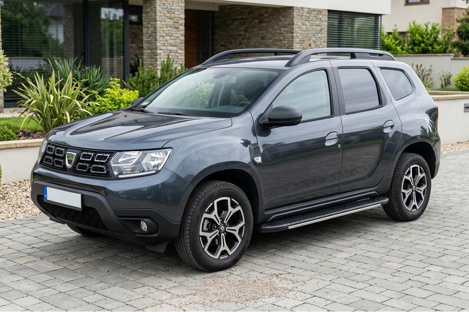 Dacia Duster 2018-2024 Seitenschweller Bosphore Grey (2 Stk., Aluminium) Image