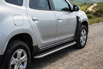 Dacia Duster 2018-2024 Seitenschweller Maydos V1 (2 Stk., Aluminium) Foto 1