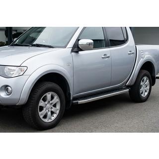 Trittbretter BlackLine (2 Stk, Aluminium) Mitsubishi L200 2015-2024 Foto 1