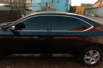 Skoda Superb 2015-2024 Komplette Fensterumrandung Edelstahl Foto 2