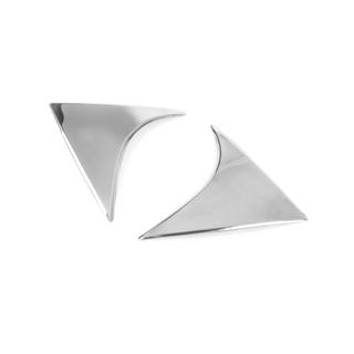 Chrom Dreiecksblende für Kofferraumdeckel (Edelstahl) Foto 4