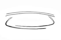 Peugeot 508 2010-2018 Obere Fensterleisten Edelstahl (Sedan) Foto 2