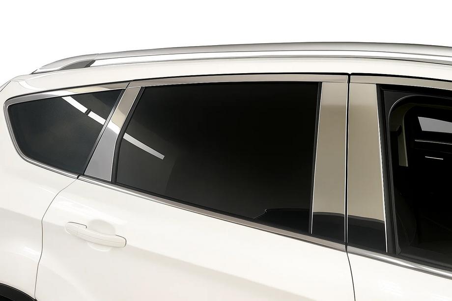 Ford Kuga 2008-2013 Edelstahl Türsäulen Zierleisten Image