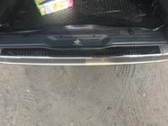 Mercedes Vito W639 2004-2014 Heckstoßstangenabdeckung Schwarz Chrom (OmsaLine, Edelstahl) Foto 5