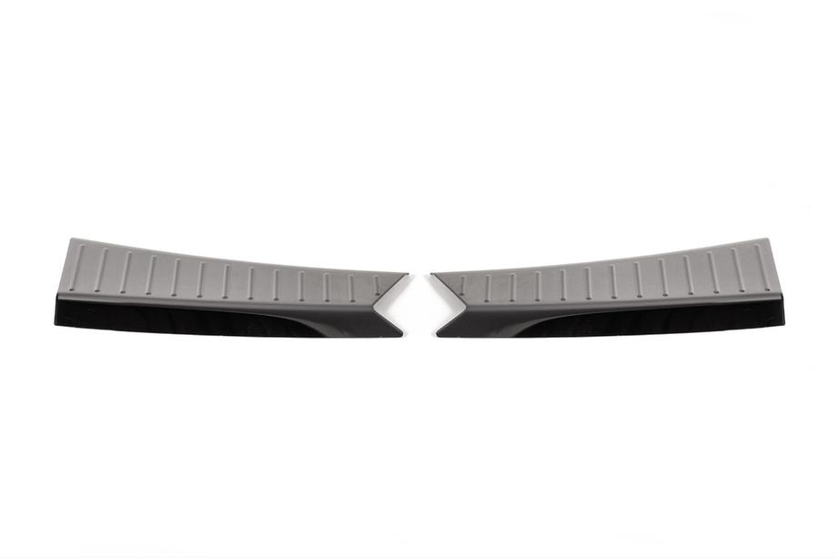 Ford Kuga/Escape 2013-2019 Kofferraum Ladekantenschutz 2013-2016 (2-teilig, schwarzer Edelstahl) Foto 2