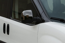 Opel Combo 2012-2018 Spiegelabdeckungen Schwarz Chrom (2 Stk., Kunststoff) Foto 1