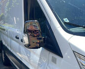 Ford Transit 2014- Spiegelabdeckungen Schwarz Chrom (2 Stk, Kunststoff) Foto 1