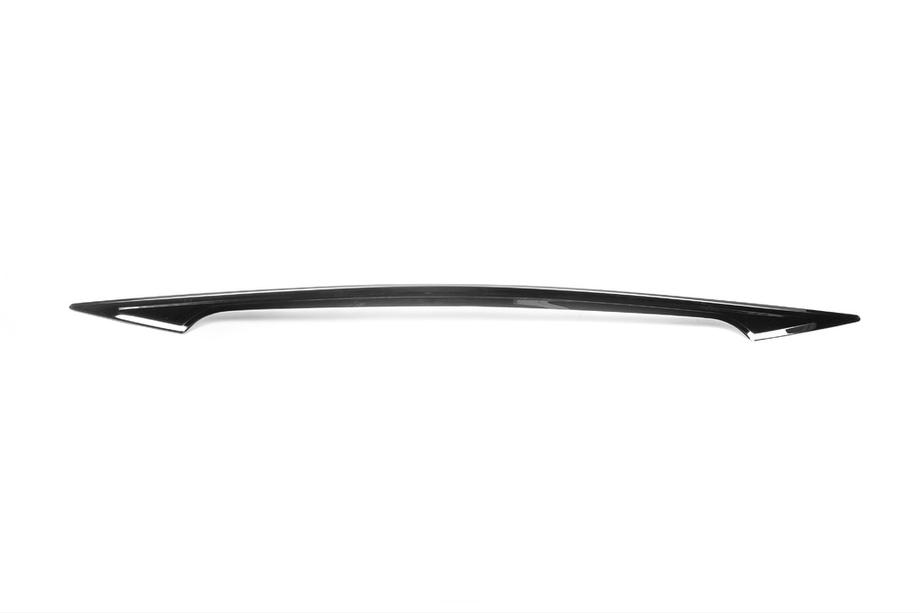 Nissan Qashqai 2014-2021 Kennzeichenleiste Schwarz Chrom (Edelstahl) Image