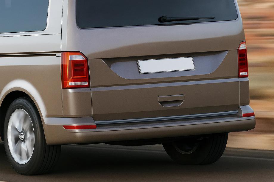 Volkswagen T6 2015-2024 Kofferraumleiste (Schwarz Chrom) Image