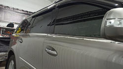 Mercedes GL class X164 2006-2012 Fensterunterkante Zierleisten Edelstahl (6 Stk) Foto 8