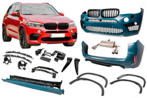 BMW X5 F15 2013-2018 Bodykit mit Abgasanlage (X5M) Foto 3