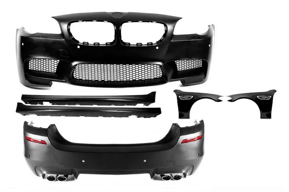 BMW 5 Series F10/F11 2010–2016 Karosseriekit mit Kotflügeln V1 (M5 Power) Image