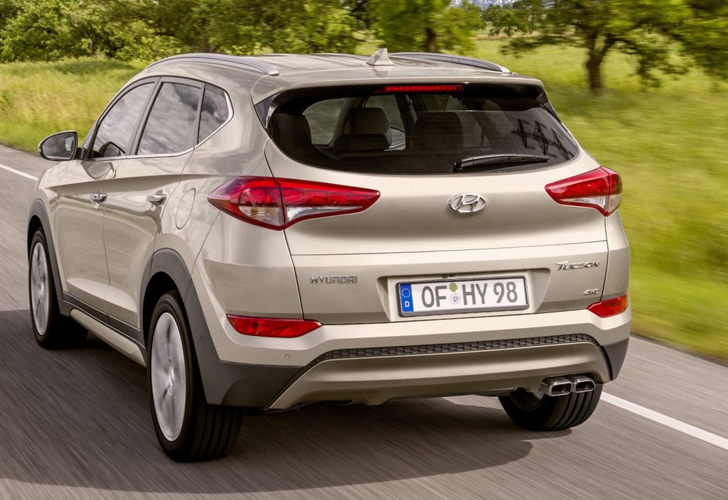 Übersicht Crossover Hyundai Tucson der Dritten Generation