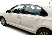 Seat Toledo 2012-2019 Fensterzierleisten Edelstahl Foto 1