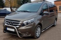 Mercedes Vito/V-class W447 2014- Seitliche Rohre 2 Stk., Edelstahl d60, langer Radstand (L3) Foto 2