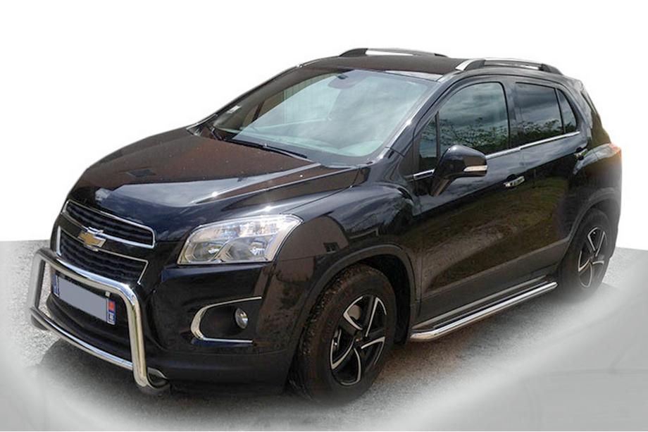 Chevrolet Trax 2012-2023 Frontbügel WT005 (Edelstahl) Image