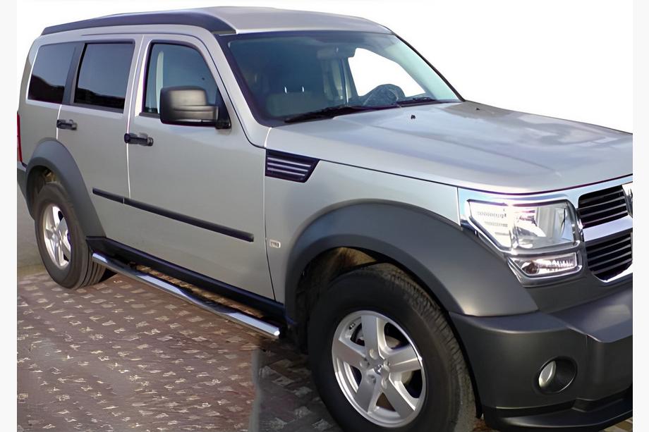Dodge Nitro 2006-2011 Seitliche Rohre (2 Stk., Edelstahl) Image