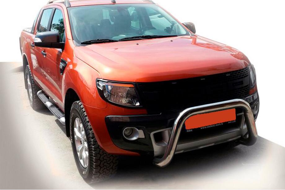 Ford Ranger 2011–2022 Frontschutz WT005 (Edelstahl) Image