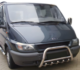 Ford Transit 2000–2014 Frontbügel WT003 (2000-2006, Edelstahl) Foto 1