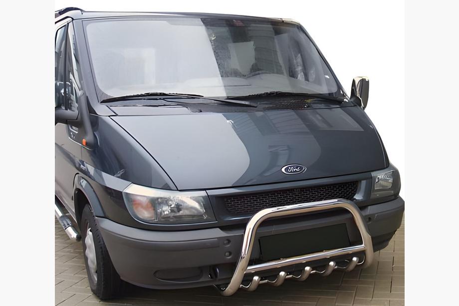 Ford Transit 2000–2014 Frontbügel WT003 (2000-2006, Edelstahl) Image