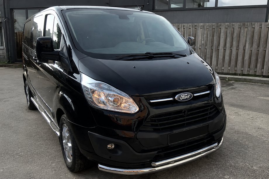 Ford Custom 2013-2022 Frontschutzbügel ST014 (Edelstahl) 60/60 mm Image