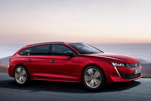 Übersicht der Kombi Peugeot 508 SW