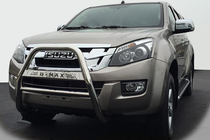 Isuzu D-Max 2011-2019 Frontschutzbügel QT008 (Edelstahl) Foto 1