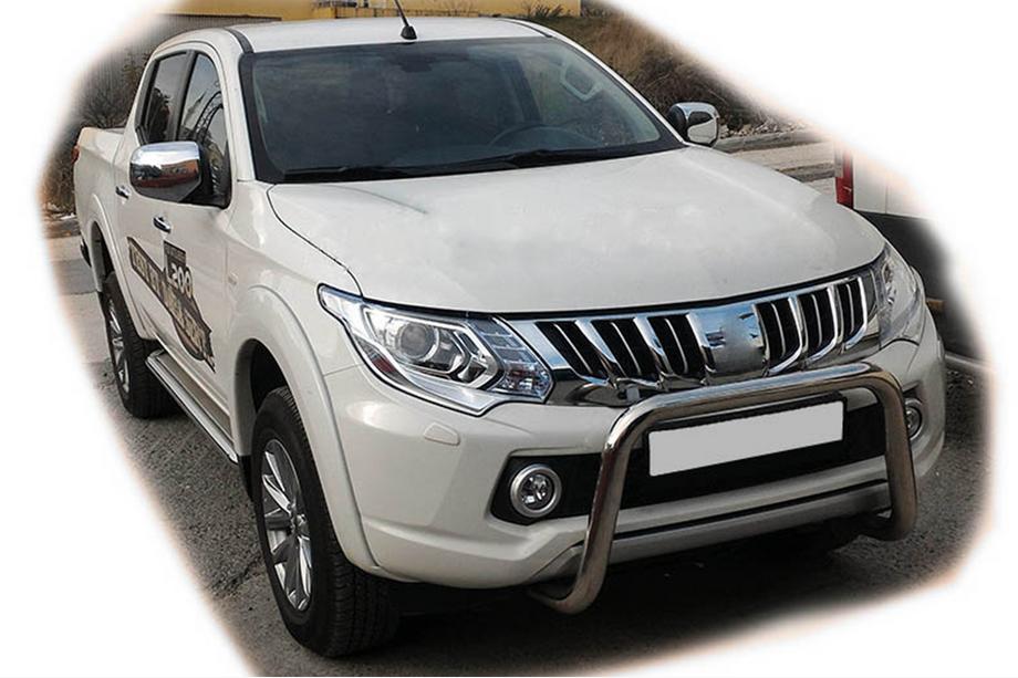 Mitsubishi L200 2015-2024 Frontbügel WT005 (Edelstahl) Image