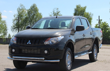Mitsubishi L200 2015-2024 Frontschutzbügel ST014 (Edelstahl) Foto 2