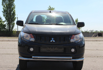 Mitsubishi L200 2015-2024 Frontschutzbügel ST014 (Edelstahl) Foto 1