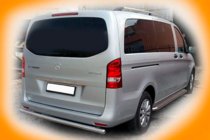 Mercedes Vito/V-class W447 2014- Heckschutz AK002 (Edelstahl) Foto 2