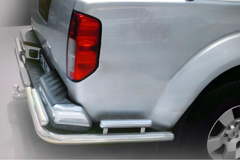 Nissan Navara 2006-2015 Heckschutz AK003-Special (Edelstahl) Image