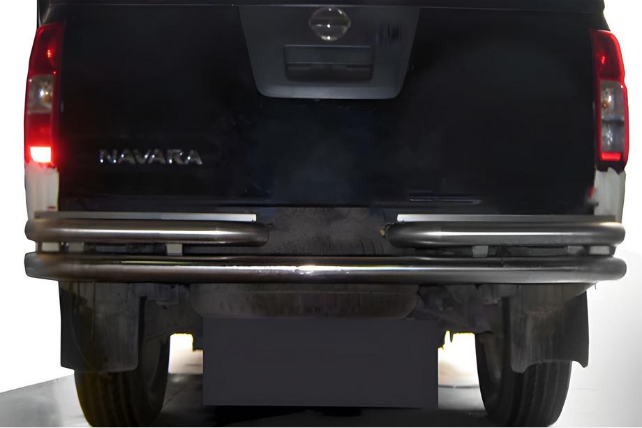 Nissan Navara 2006-2015 Heckschutz AK005-3 (Edelstahl) Image