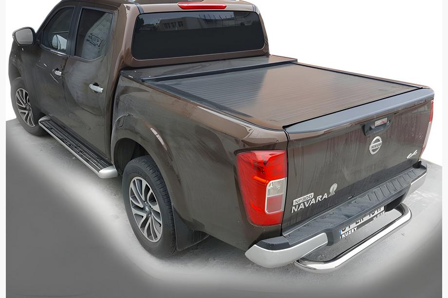 Nissan Navara/NP300 2016- Heckschutz AK005 (Edelstahl) Image
